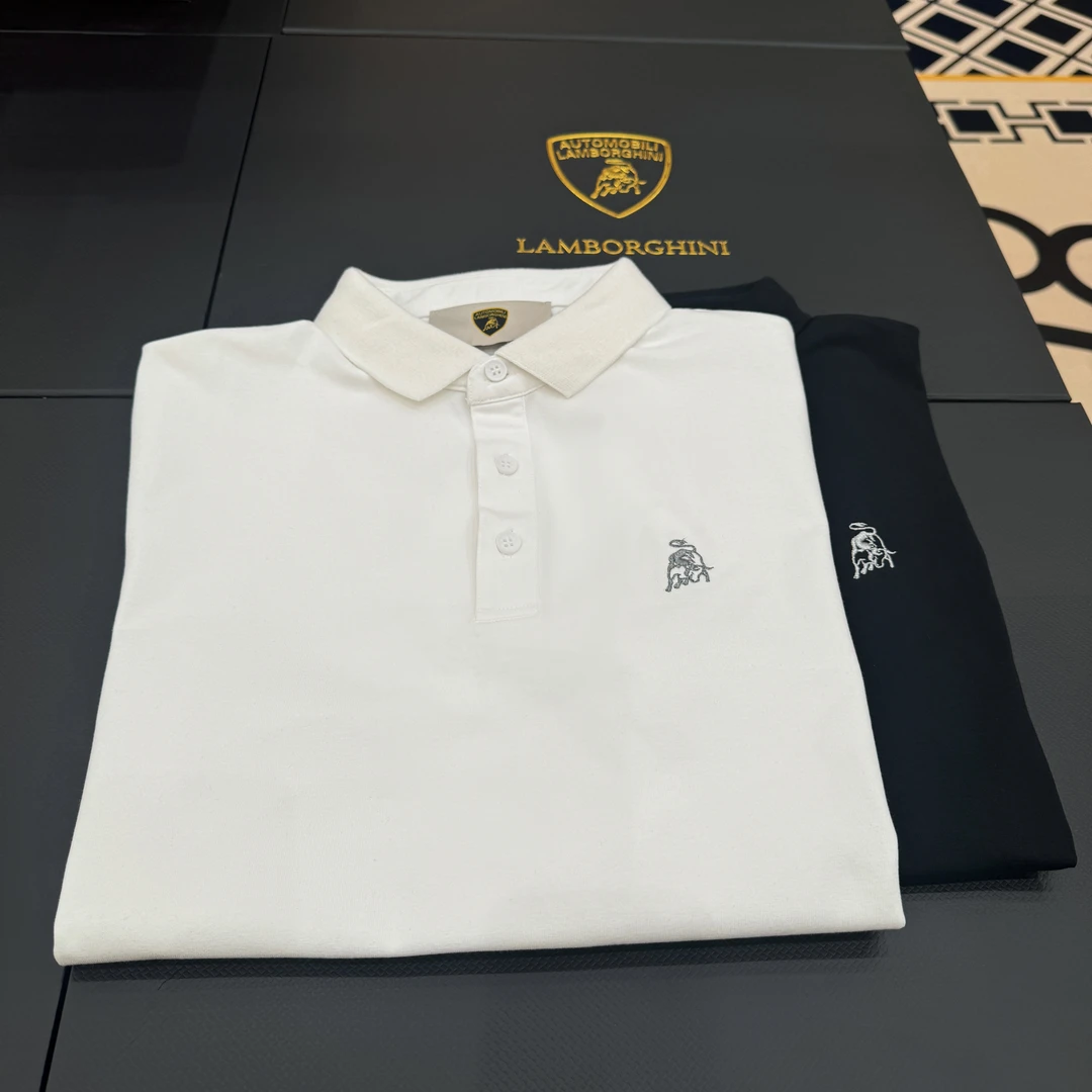 【兰博基尼】2025春夏新款经典polo衫男女款短袖G6801