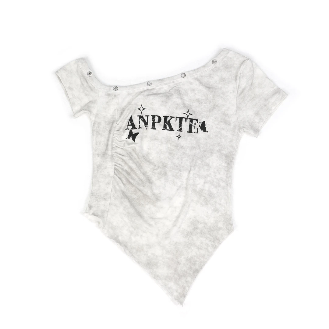 ANPK街头辣妹正肩T恤A5F02D0428