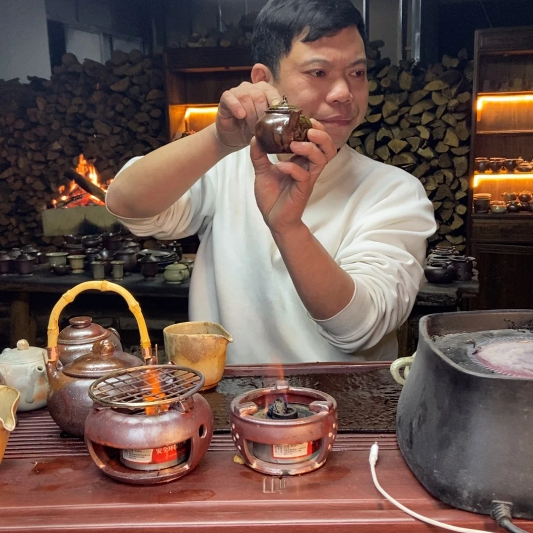 紫砂柴烧巴乐水平