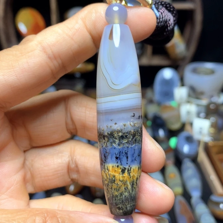 未镶嵌颈饰玛瑙/玉髓
