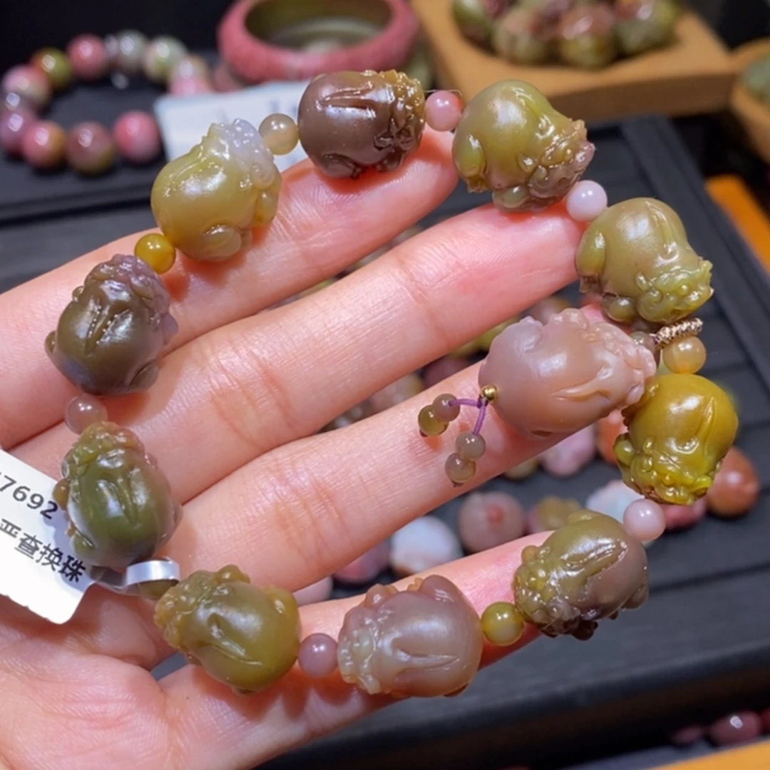 【闪购商品】未镶嵌手链玛瑙/玉髓盐源玛瑙