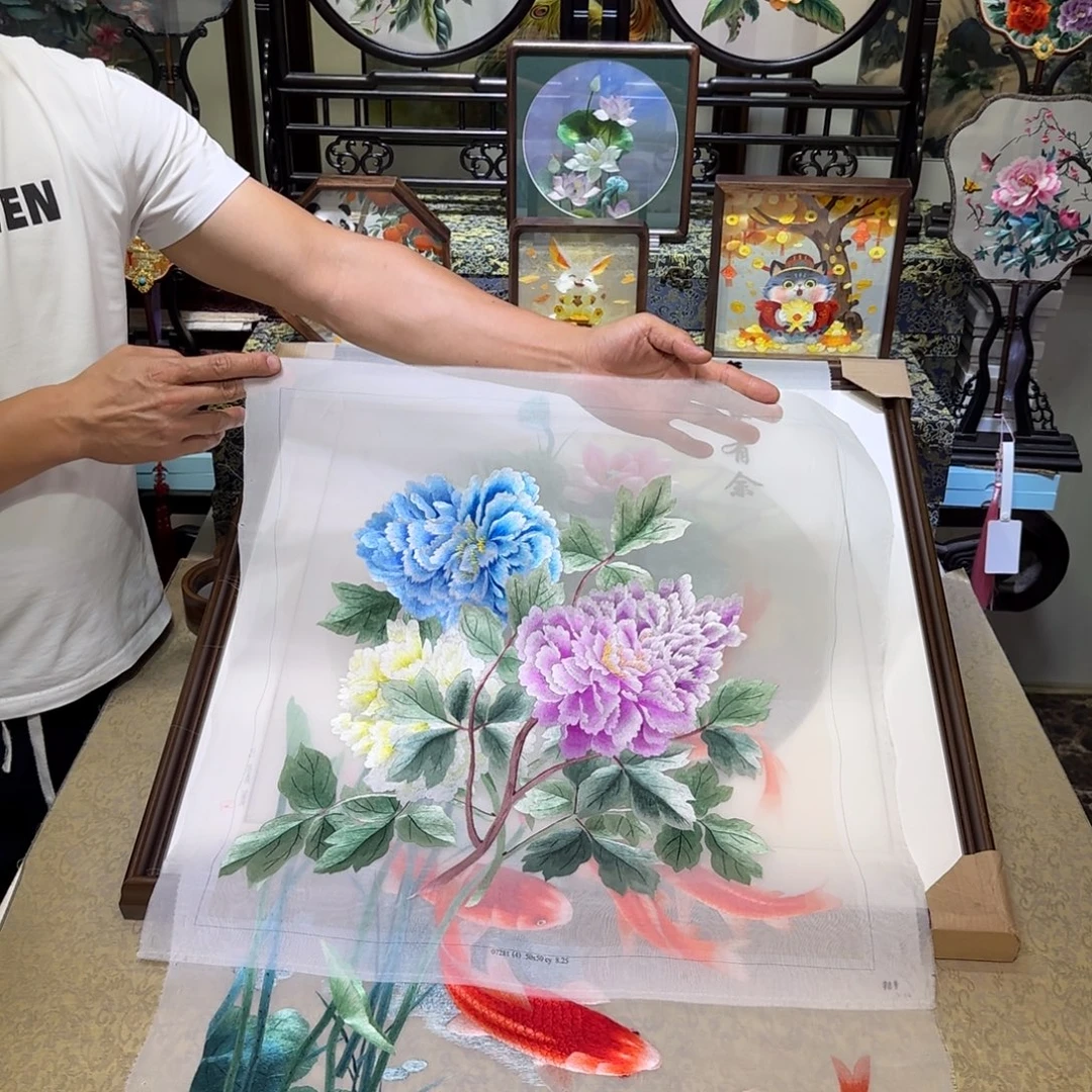 刺绣刺绣工艺精湛独特设计理念
