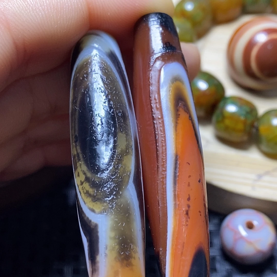 赫***玛瑙/玉髓未镶嵌颈饰