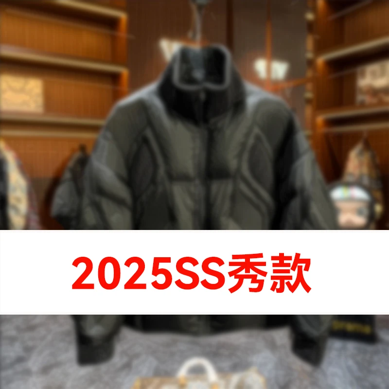 2025SS//2519设计师款『黑暗武士盔甲』90白鸭绒羽绒服百搭（yh）