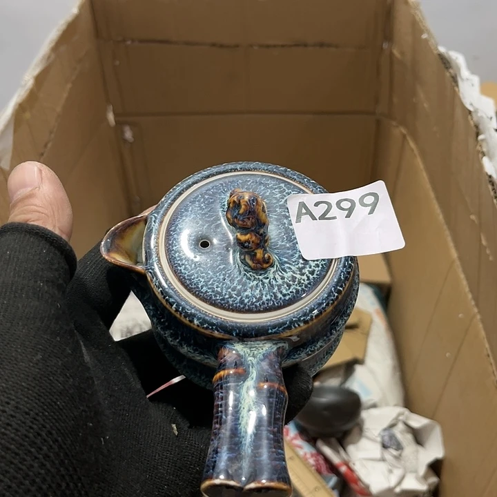 瓷片茶摆件工艺品摆件666