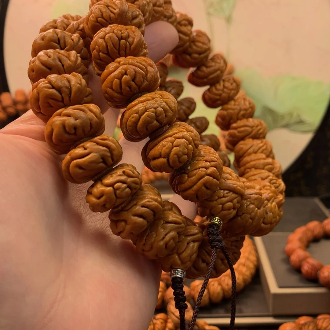 【闪购商品】桃核手串鲤*史23霸王龙23白玉龙