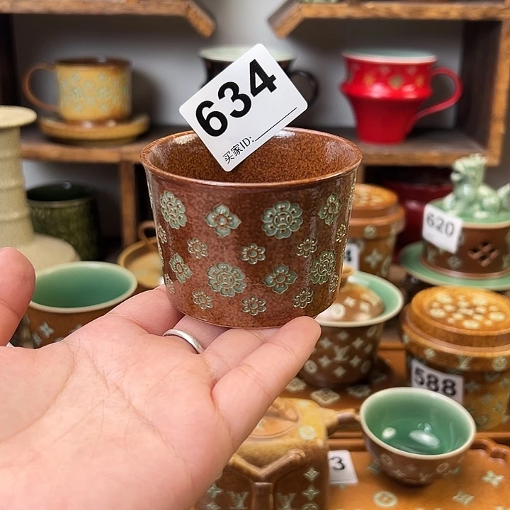 龙泉青瓷634杯子一个