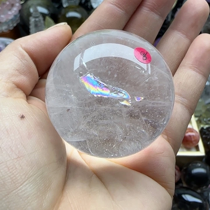 珠宝半成品未镶嵌水晶4.42厘米