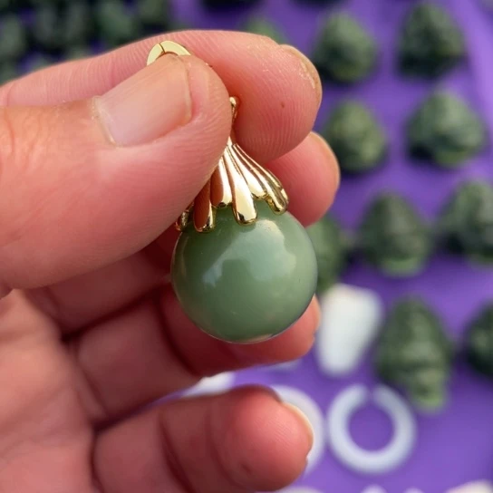 和田玉（糖玉）未镶嵌戒指