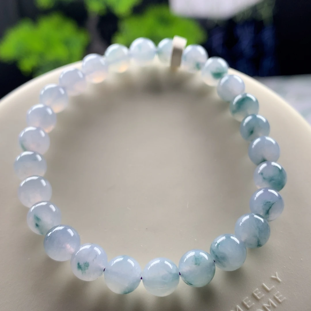 翡翠未镶嵌手链卡7