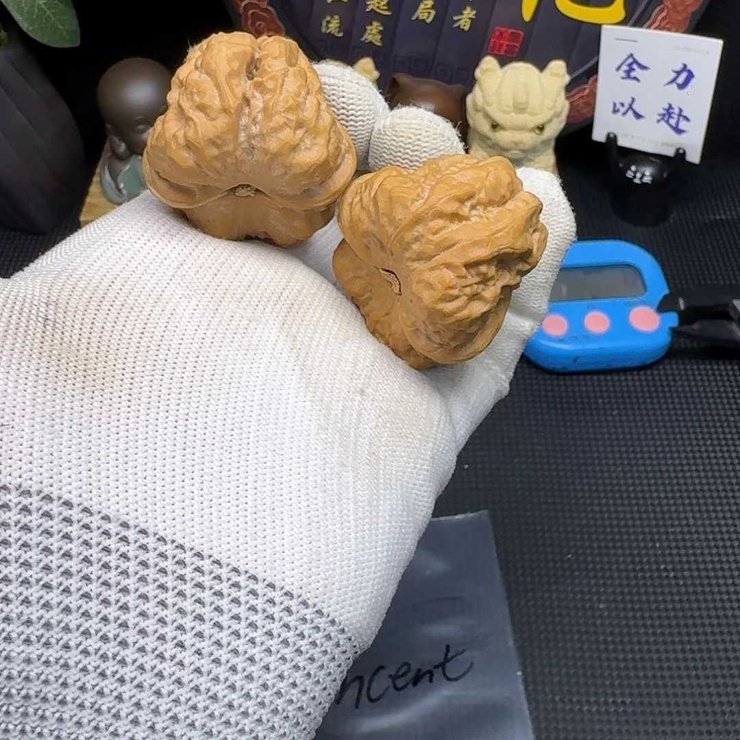 文玩核桃吊坠V****t三角蛙39.5