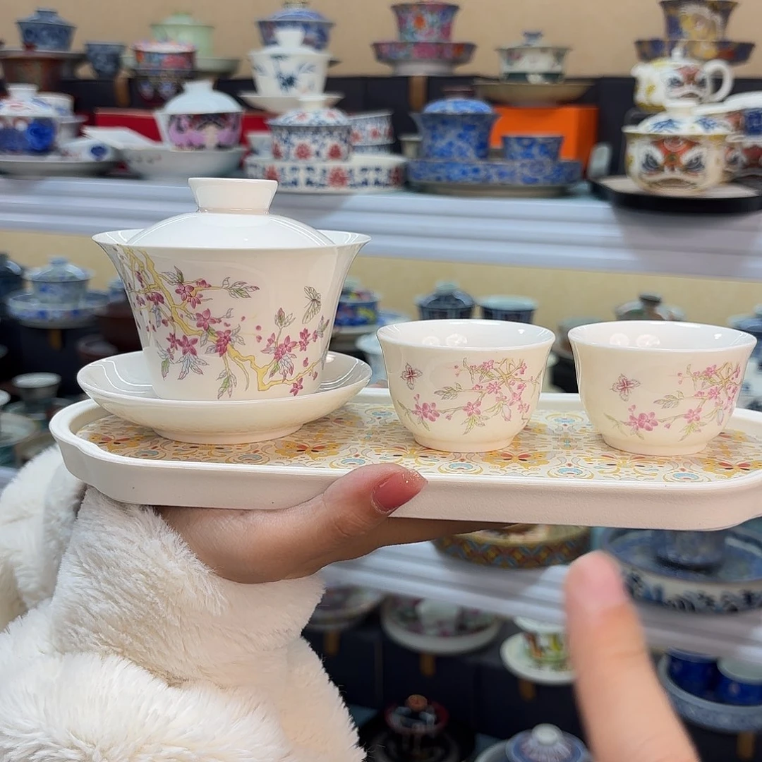 盖碗里的水煮开后放