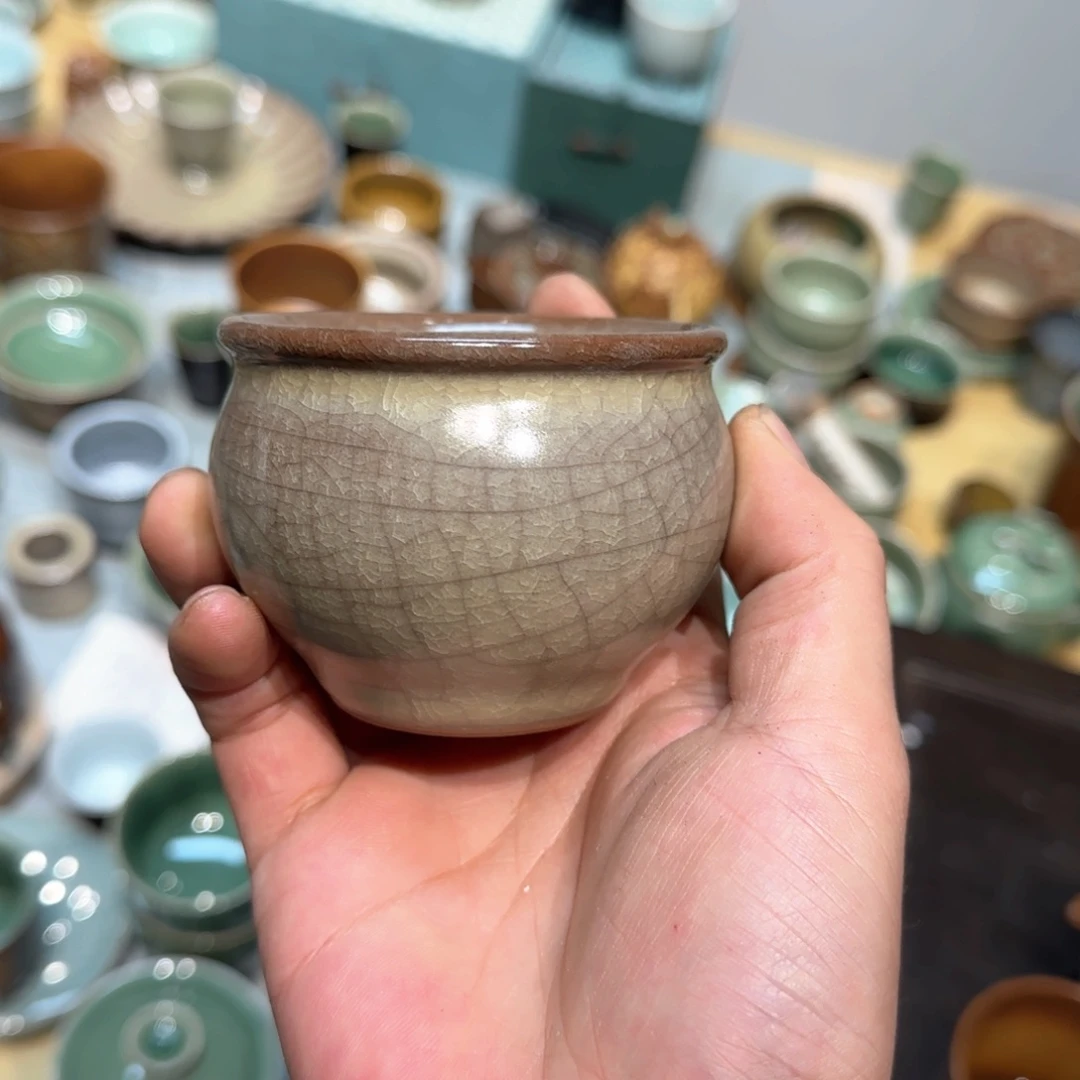小金茶具青瓷茶器