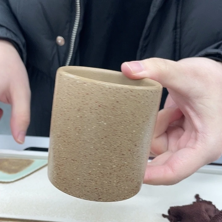 茶杯紫砂五彩段泥主人杯
