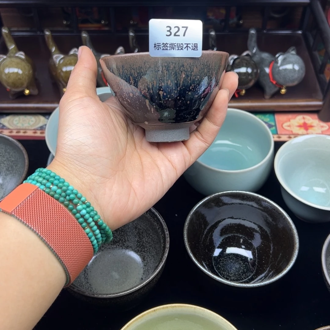 顾佳敏全手工柴烧建盏327