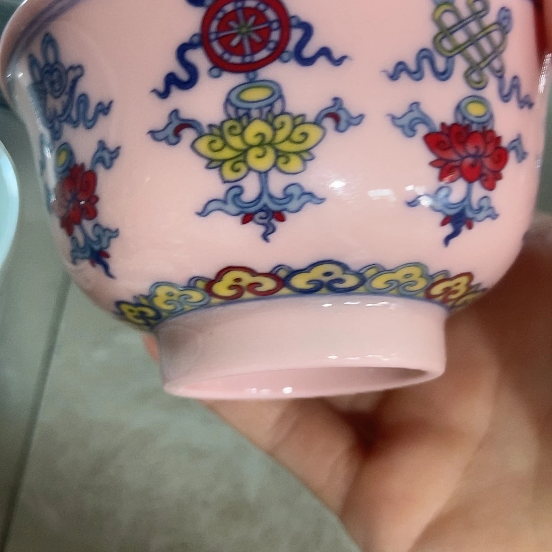 美***美瓷片景德镇陶瓷碗一个
