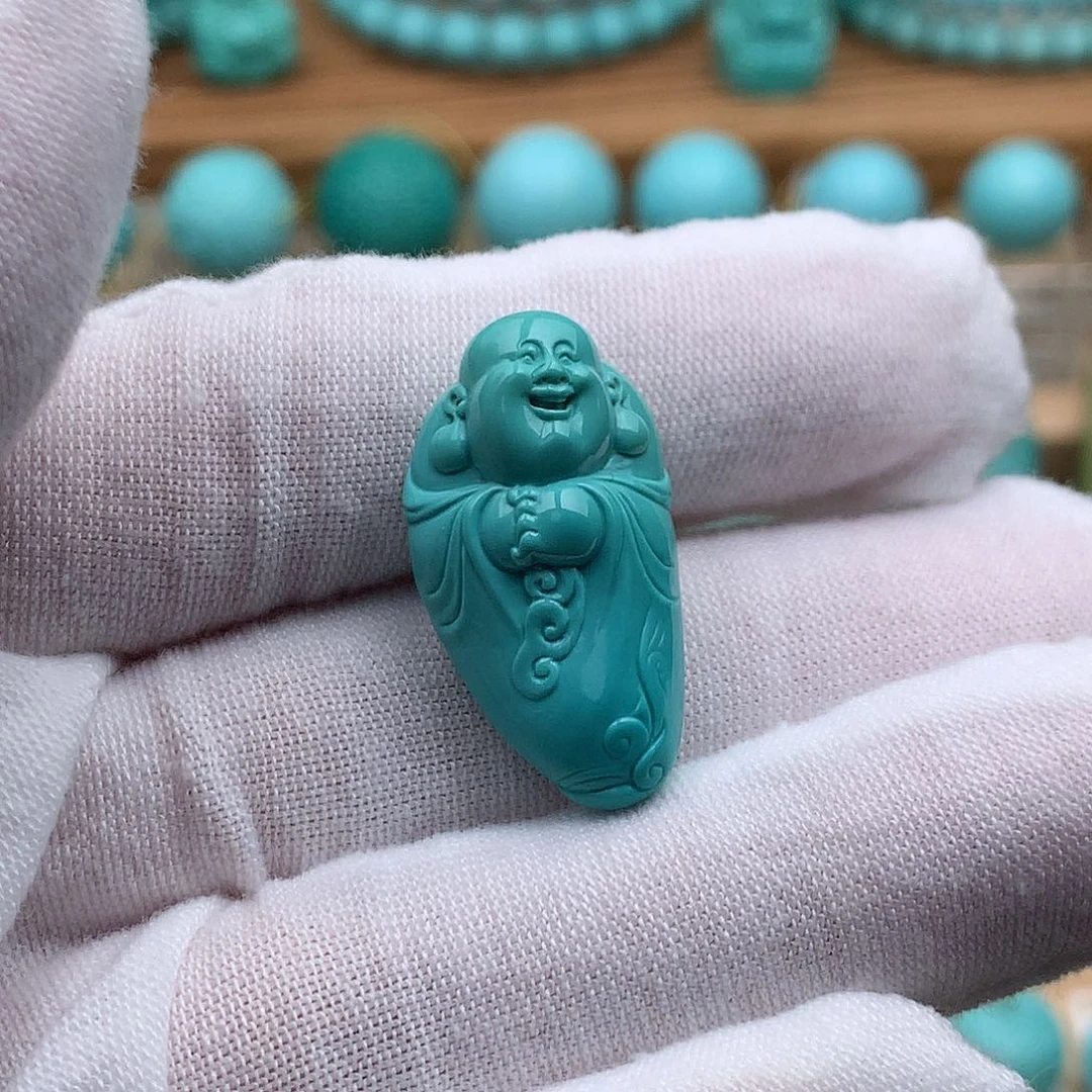 绿松石未镶嵌珠宝奇石