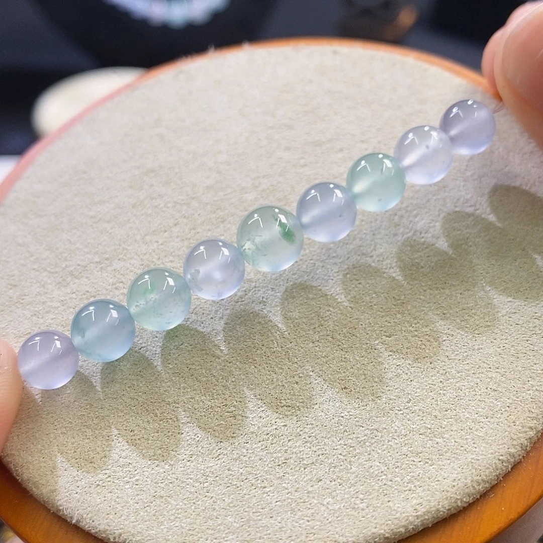 未镶嵌挂件翡翠一组珠珠