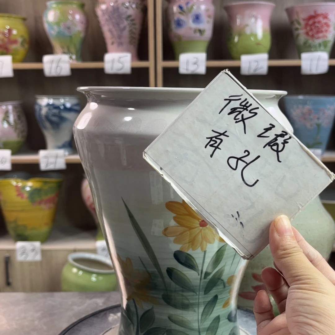 景德镇陶瓷花盆花盆