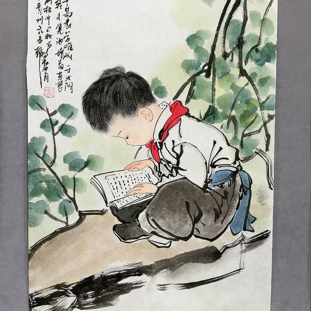 国画国画纯手绘作品请放心去藏