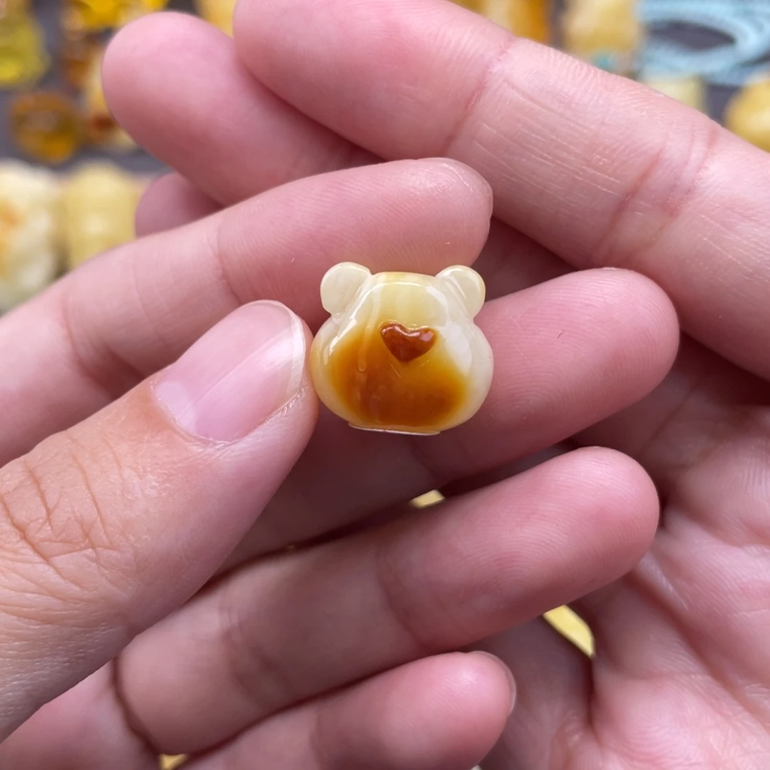 裸石琥珀未镶嵌蜜蜡