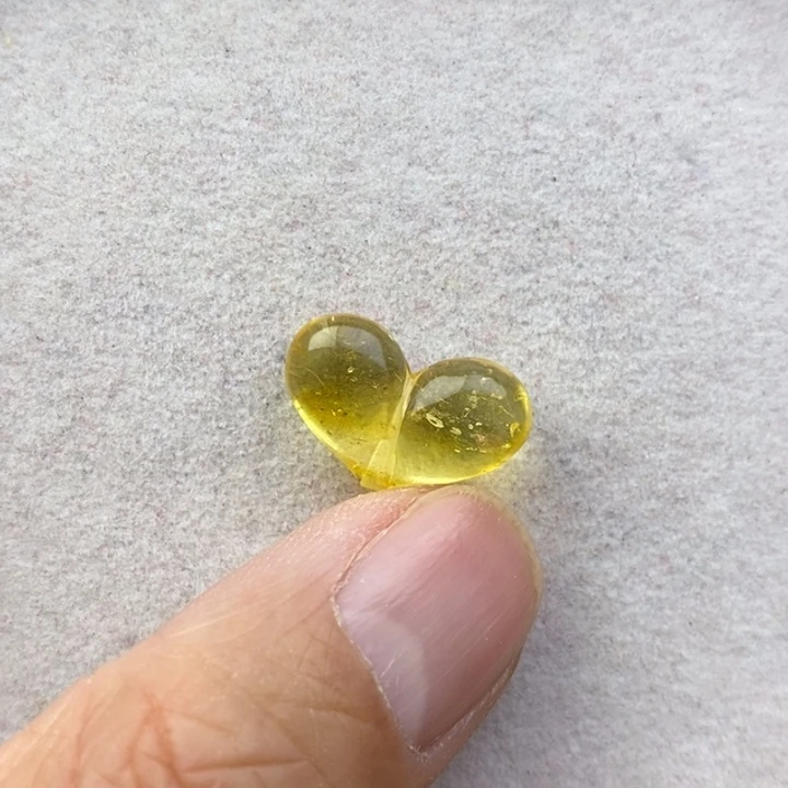 蜜蜡未镶嵌裸石微瑕冰片花粉卡18.5