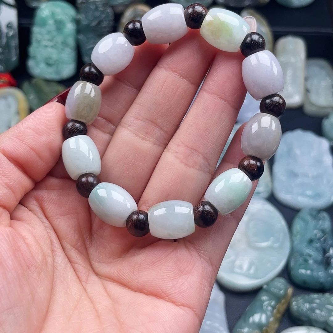 翡翠未镶嵌颈饰缅甸翡翠A货挂件