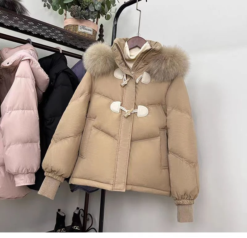 2(1-30)百搭加厚冬季时尚外套（非直播勿拍）宽松秋冬杂款羽绒服