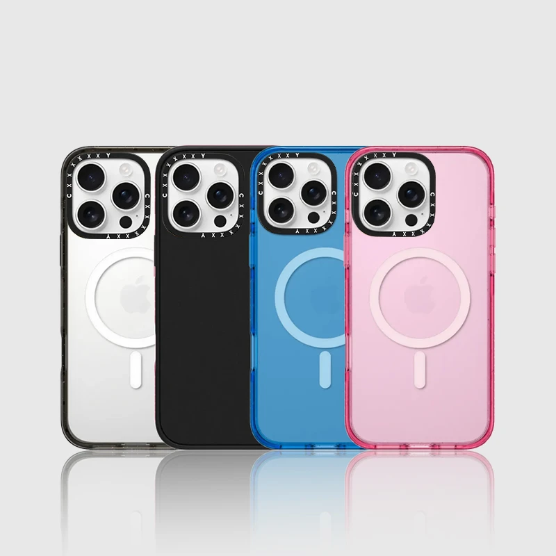 CASETi联名新款简约纯色壳适用iPhone16ProMax/16Pro 个性15plus1