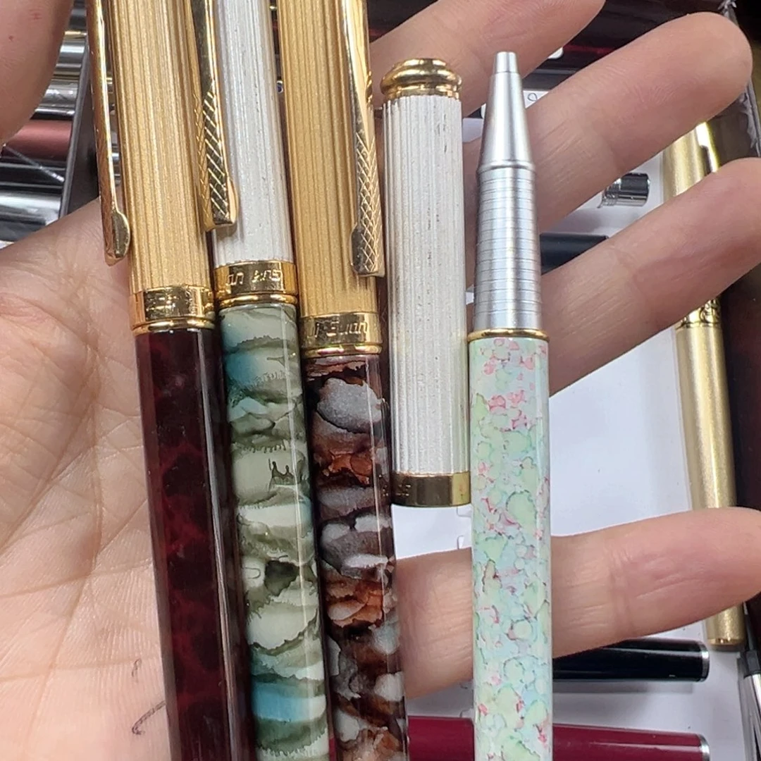 便携式贵冠205全铜宝珠笔四支配送笔芯