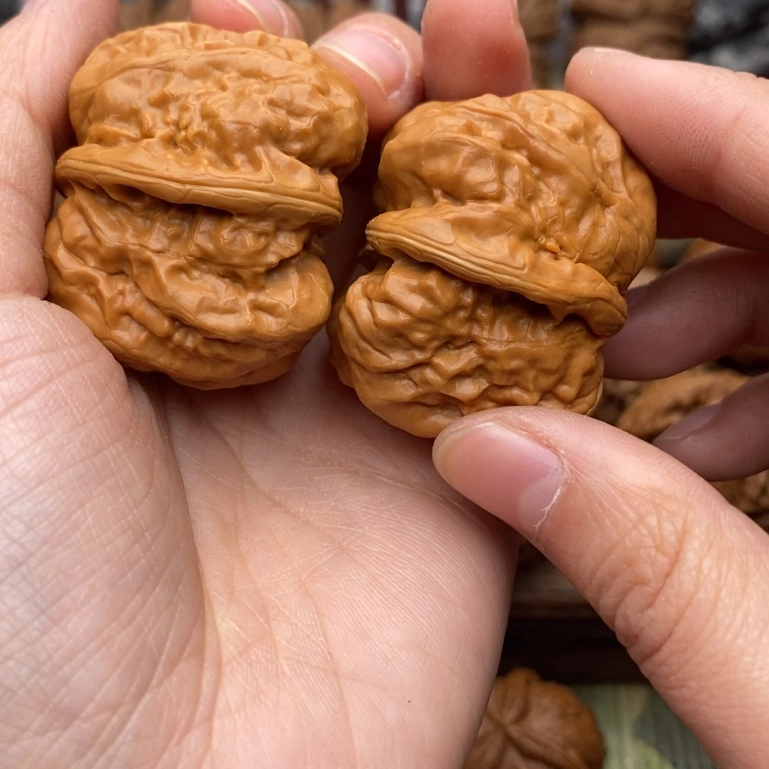 文玩核桃把件37蛙打底团购