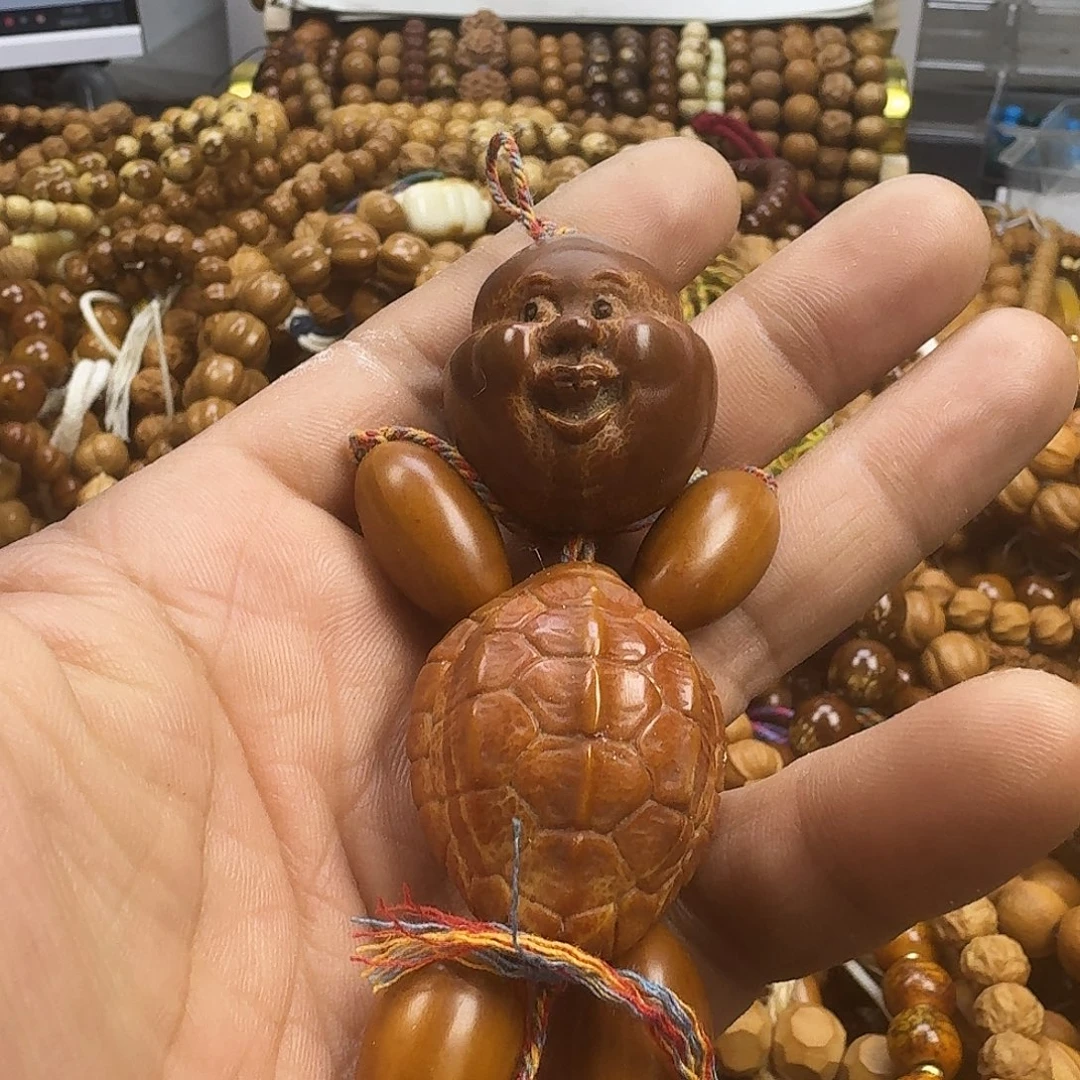 吊坠猴头核桃龟仙人