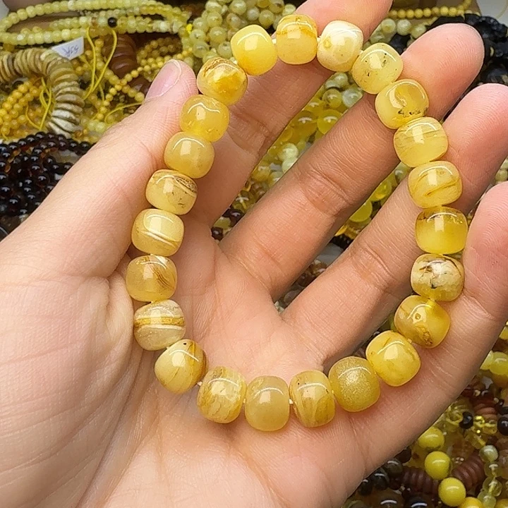 琥珀未镶嵌珠宝奇石