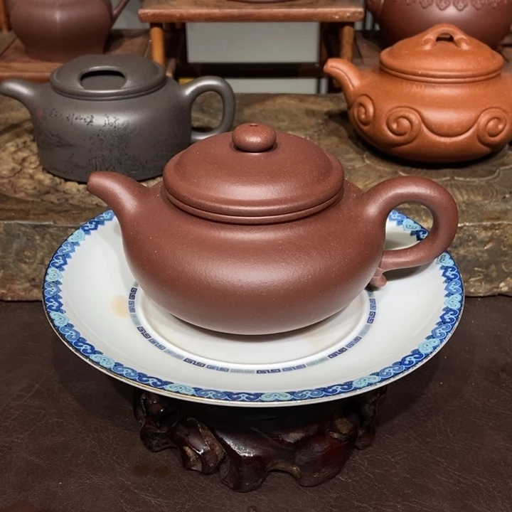 紫砂茶壶底槽清240容量