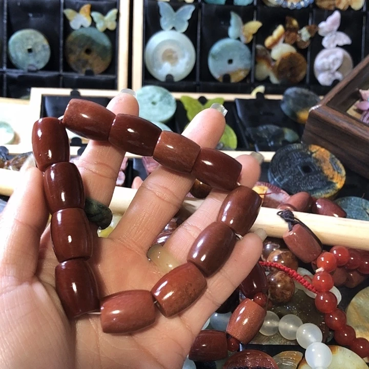 岫玉未镶嵌岫玉手串