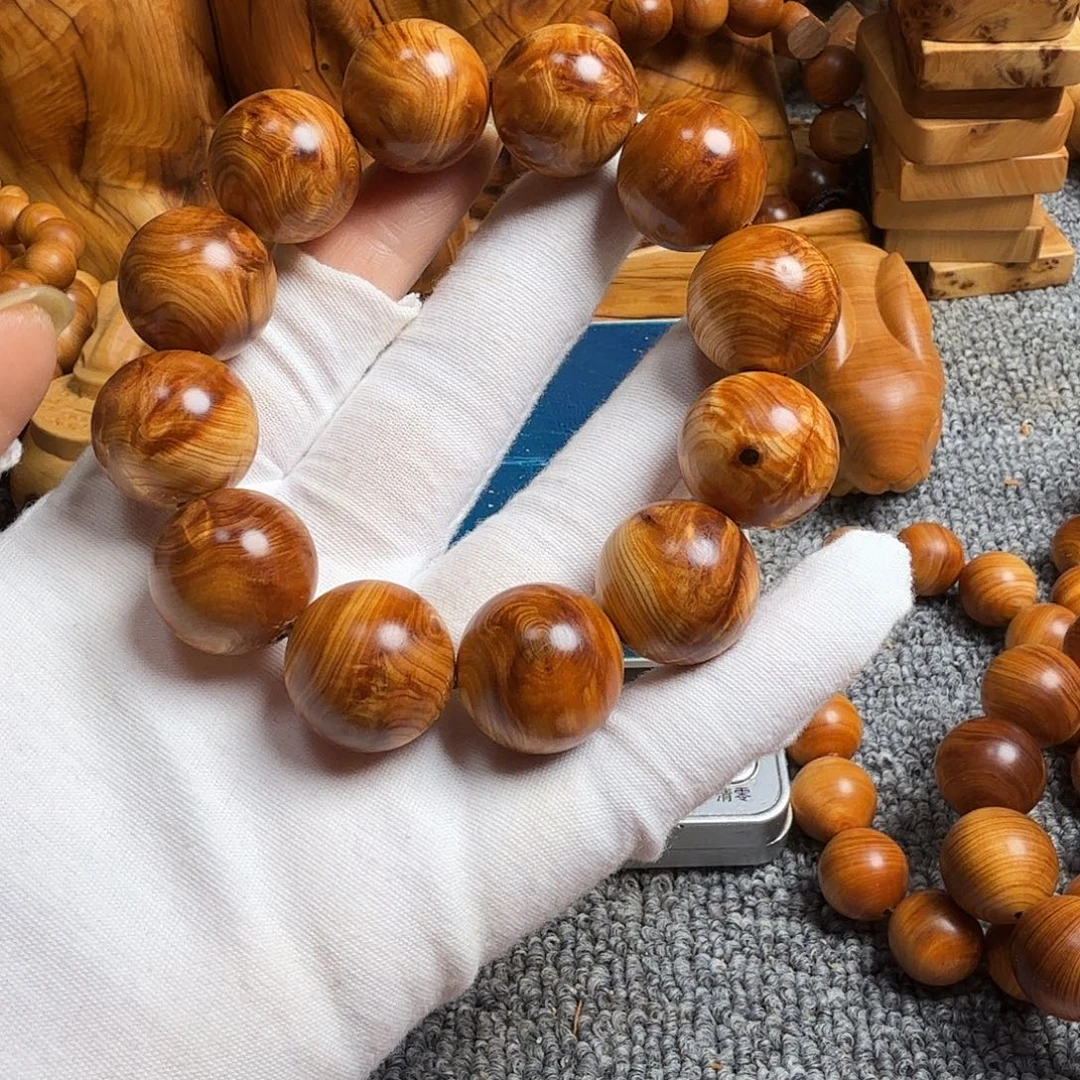 柏木（崖柏）太行崖柏2.0红油玉化闪电微瑕