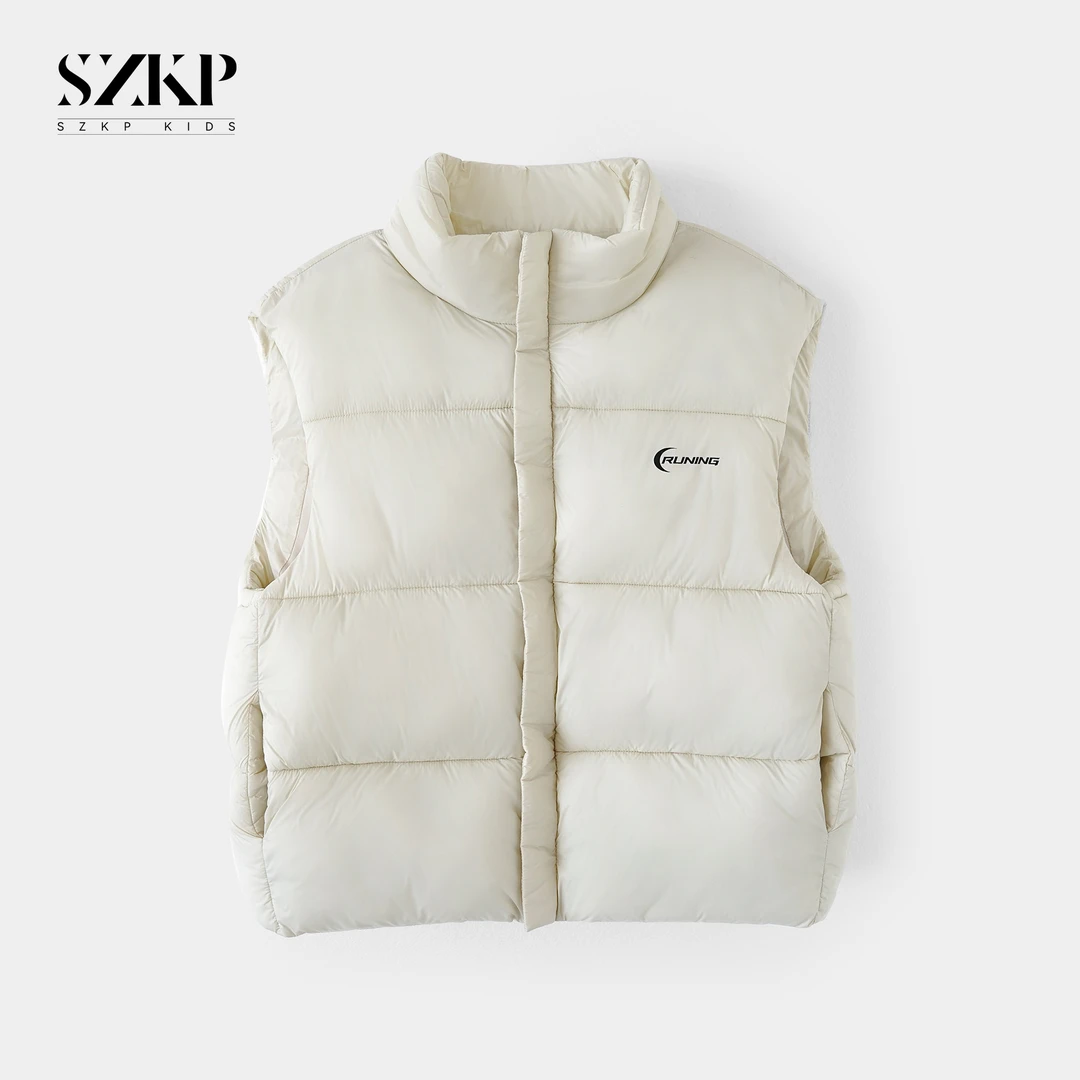 SZKP冬季新款女童装洋气上衣中大童休闲时尚儿童马甲BGYD553031