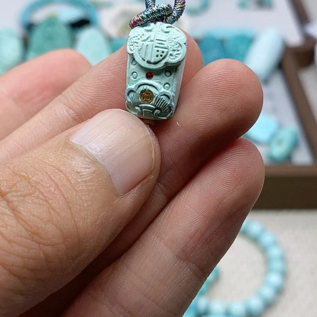 【闪购商品】未镶嵌绿松石695