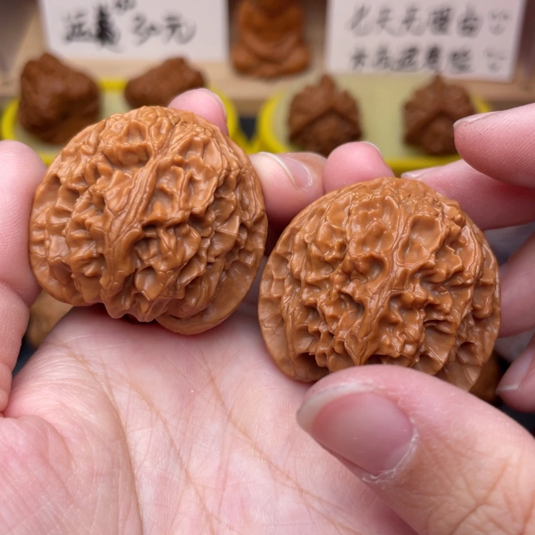 文玩核桃把件苹果39