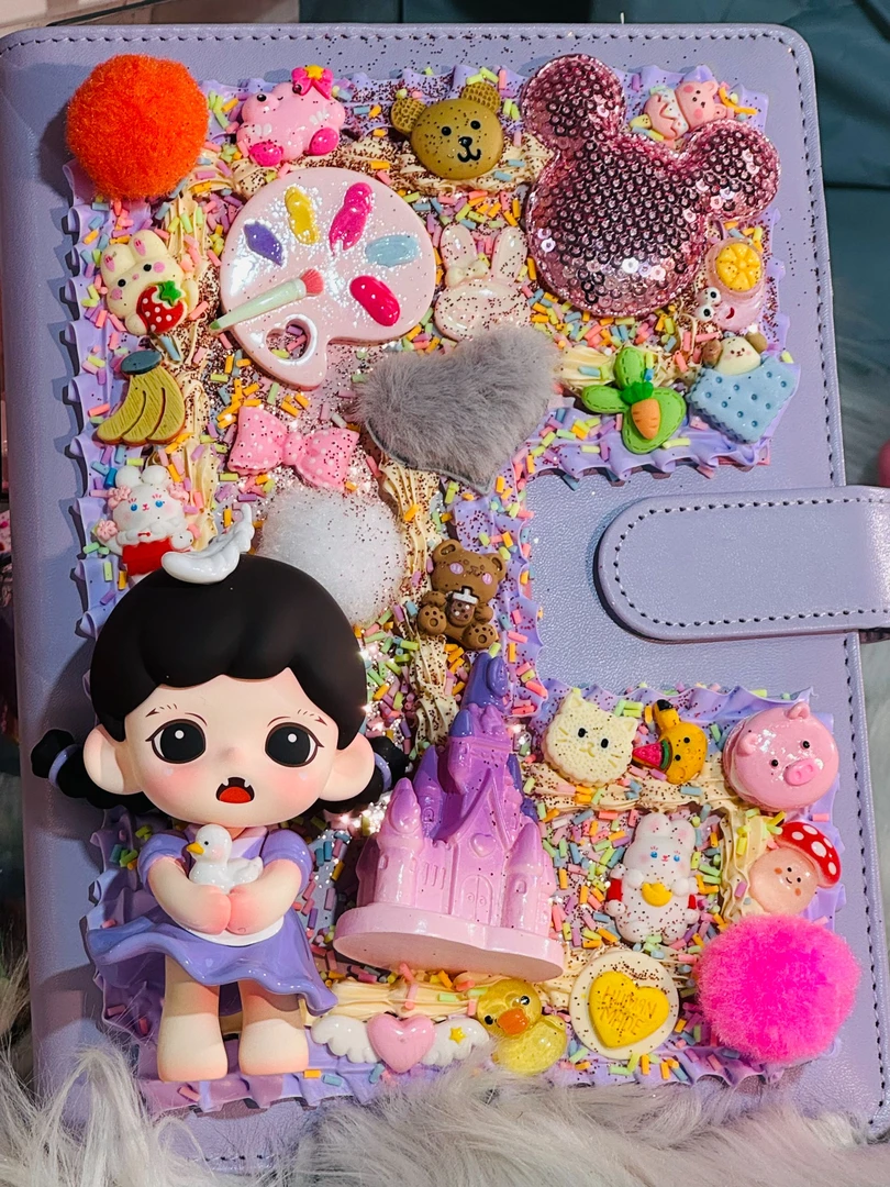 两个！奶油胶笔记本！手工 diy奶油胶创意礼卧室品正版正版卧室