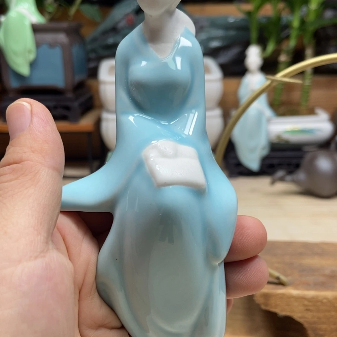 瓷片陶瓷花盆陶瓷艺术