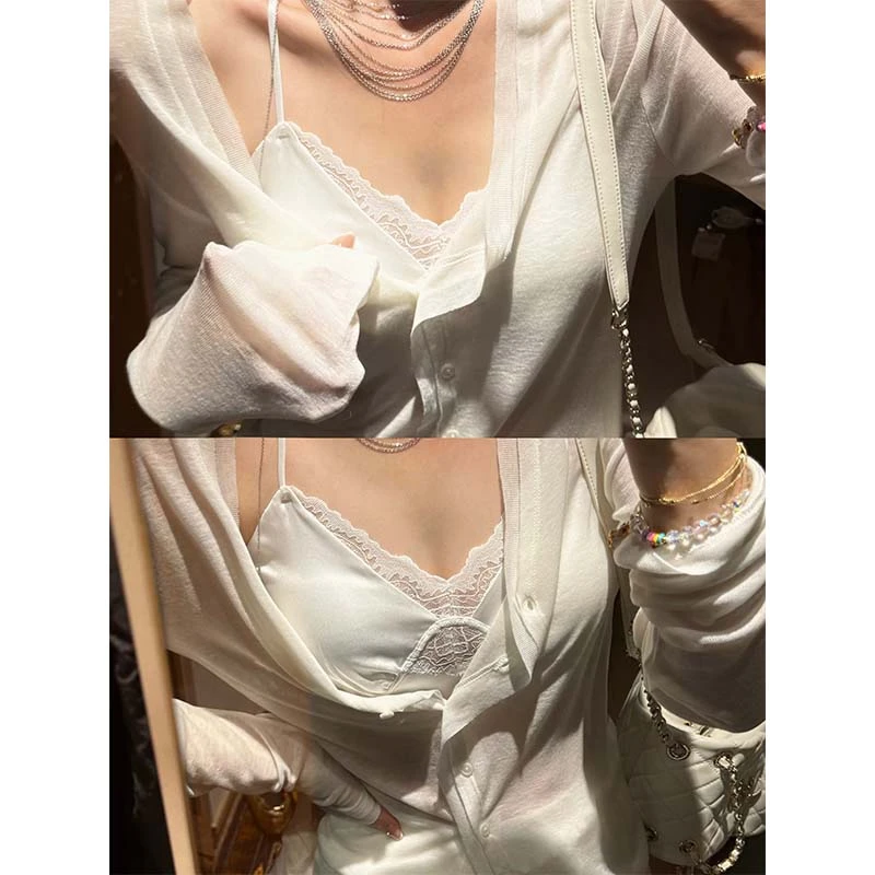 钱美西 19MM无痕胸垫固定杯倒V型下摆冰花蕾丝美背文胸M02395