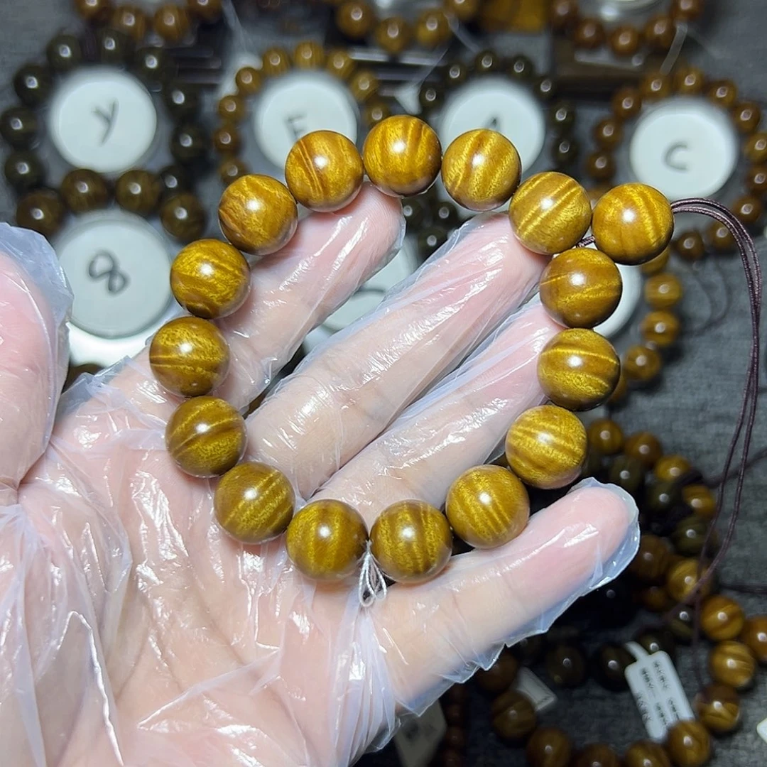 ༺***༻金丝楠手串/手链小叶桢楠1.5