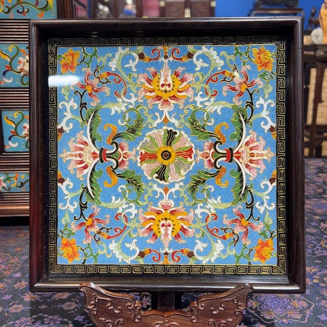 【闪购商品】红酸枝木类成套家具茶盘