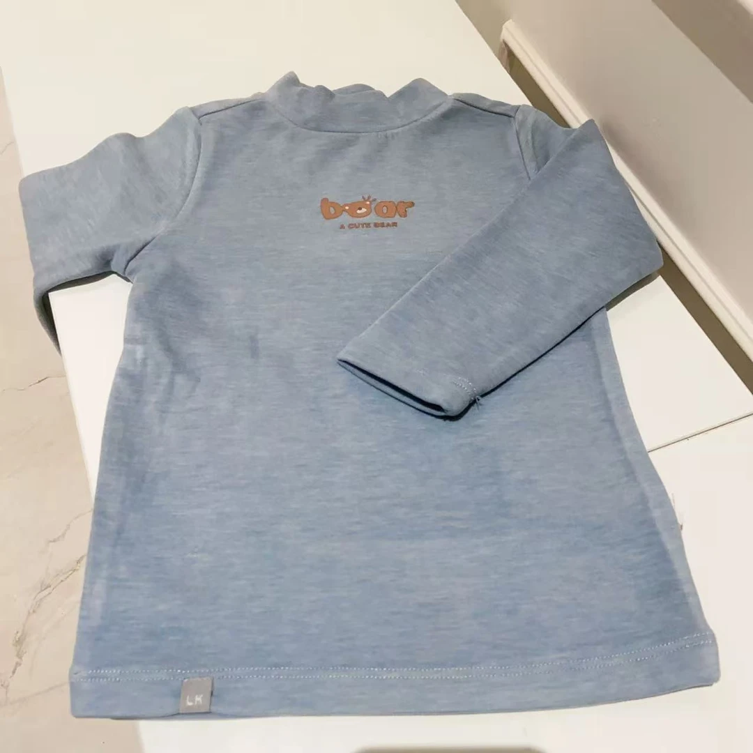 拉潮流秋季新款棉服上衣儿童套装