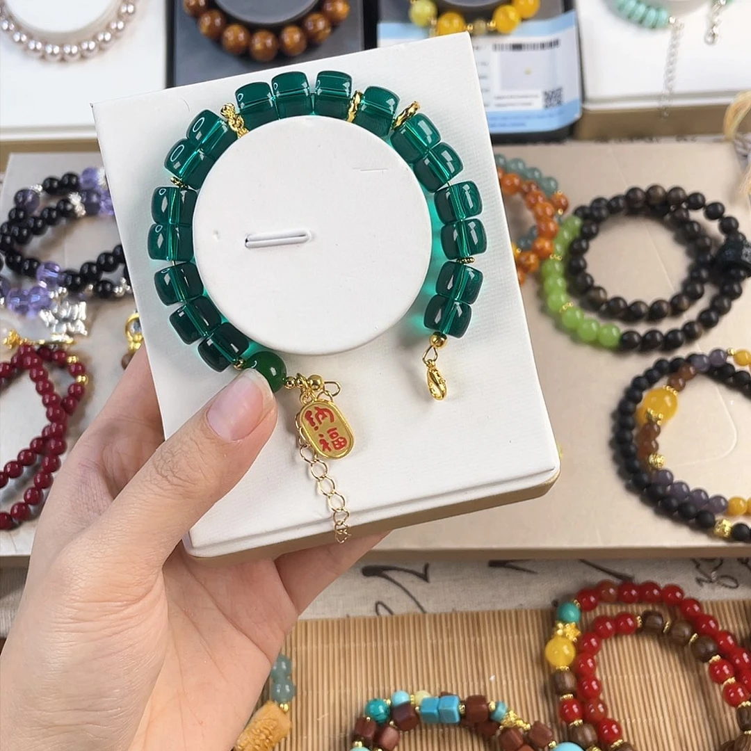 玛瑙手饰银S925镀金镶嵌