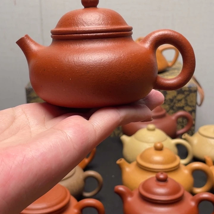紫砂壶全手工红泥