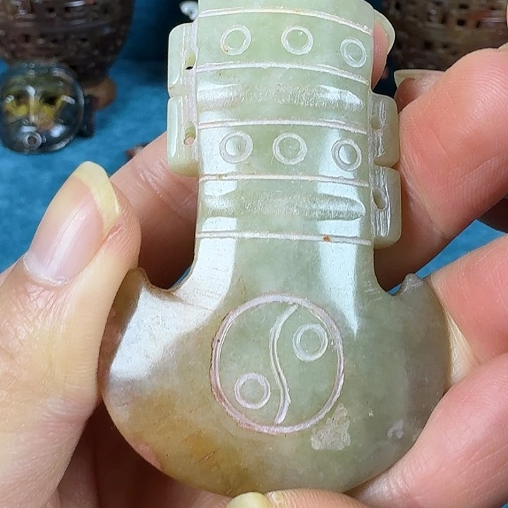 和田玉（糖玉）未镶嵌挂件