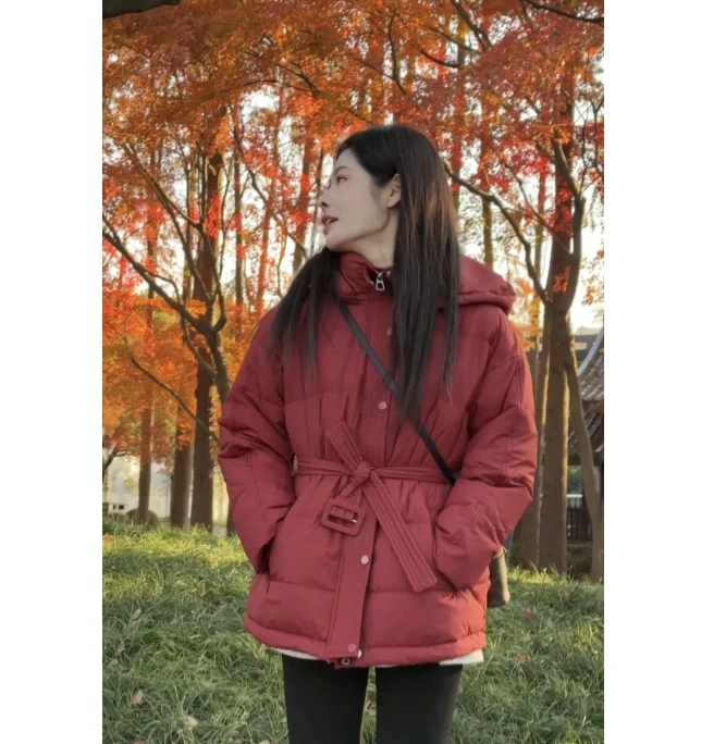 宿慕SUMU 女款（小蛮腰）羽绒服12-20冬款新款时尚羽绒服A1608B