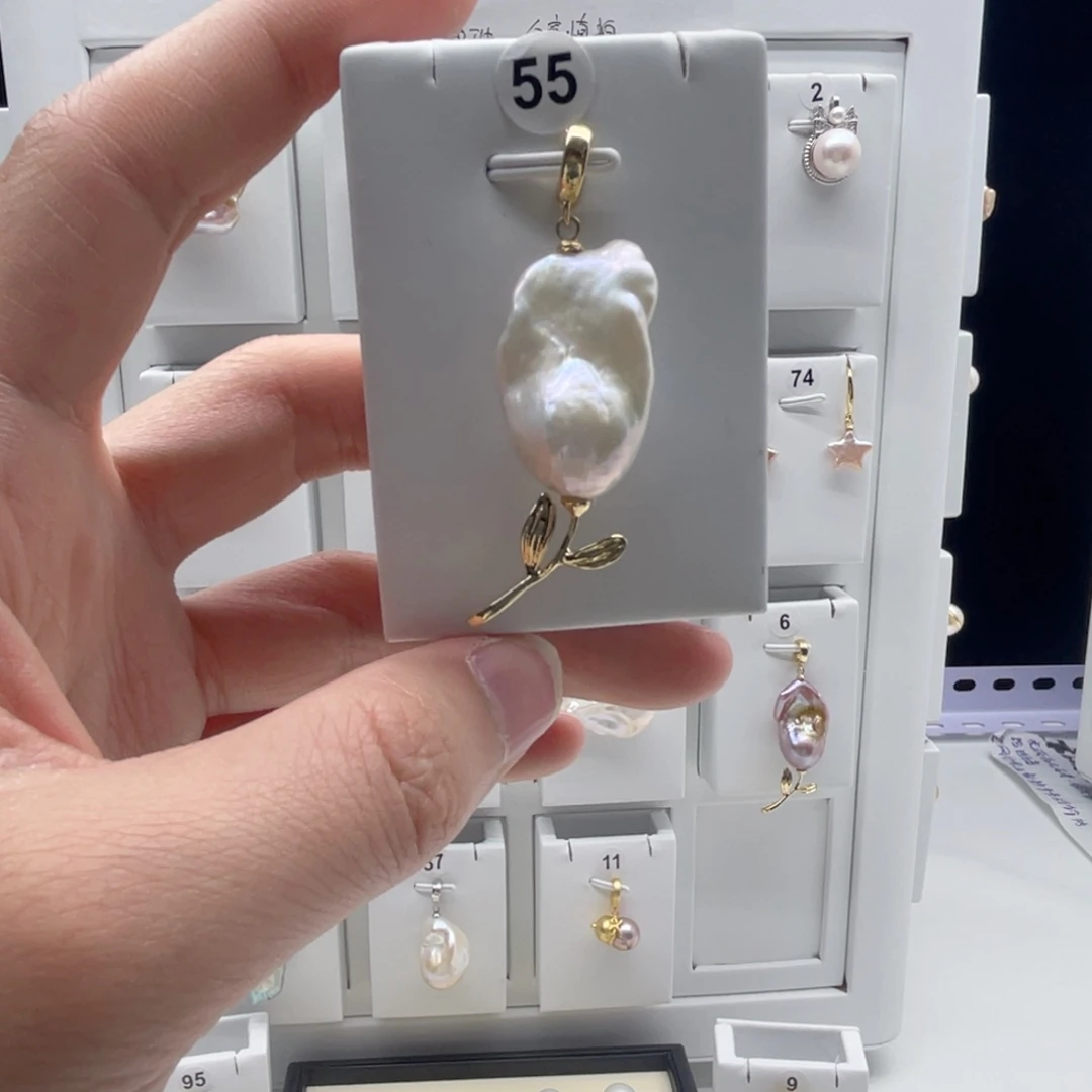 淡水珍珠合金颈饰